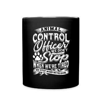 Sauvetage animal Bien-être animal Chien Chat Animal de compagnie Li - Mug uni - noir - Devant