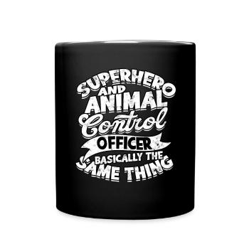 Sauvetage animal Bien-être animal Chien Chat Animal de compagnie Li - Mug uni - noir - Devant