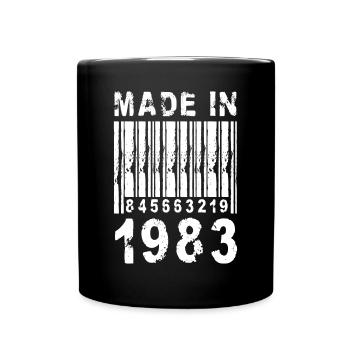 Fabriqué en 1983 40th Birthday Shirt Gift - Mug uni - noir - Devant
