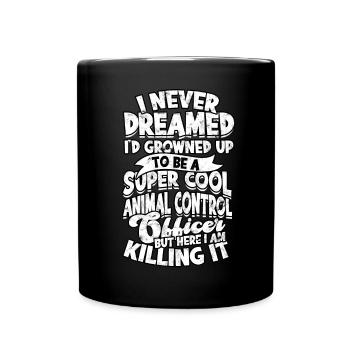 Sauvetage animal Bien-être animal Chien Chat Animal de compagnie Li - Mug uni - noir - Devant