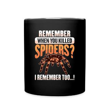 Tarantula Design for Tarantula Owners - Full Colour Mug - black - Front
