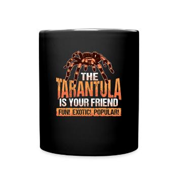 Tarantula Design for Tarantula Owners - Full Colour Mug - black - Front