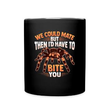 Tarantula Design for Tarantula Owners - Full Colour Mug - black - Front
