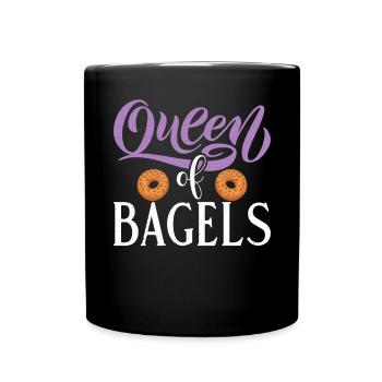 Cadeaux Bagel Bagel Lover - Mug uni - noir - Devant