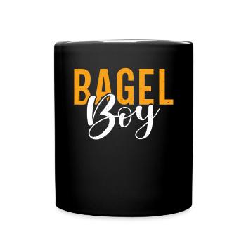 Cadeaux Bagel Bagel Lover - Mug uni - noir - Devant