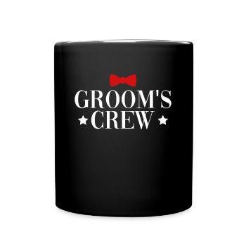 Groom Crew - Bachelor Party Groom - Mug uni - noir - Devant