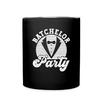Enterrement de vie de garçon - Mug uni - noir - Devant