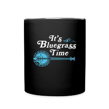 Banjo Shirts For Men Bluegrass Appalachia Folk - Full Colour Mug - black - Front