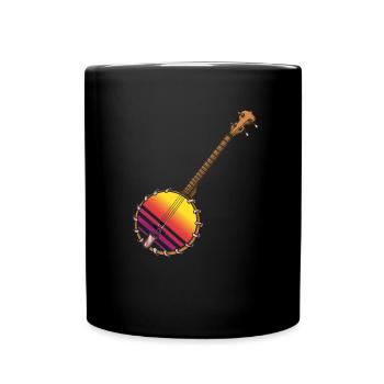 Banjo - Full Colour Mug - black - Front