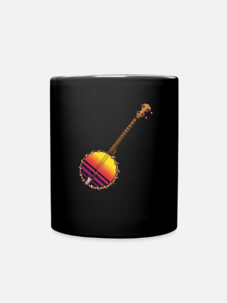 Banjo - Tasse einfarbig - Schwarz