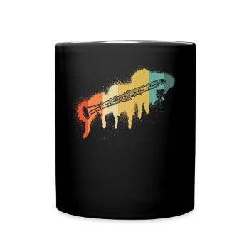 Clarinette Clarinettiste Clarinettiste - Mug uni - noir - Devant