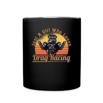 Racing Driver Racing Car Tuning Racing Motorsport - Full Colour Mug - black - Front