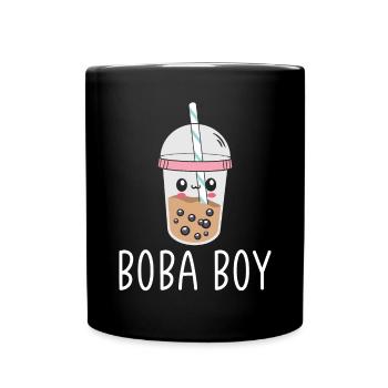 Bubble Tea Lover Gift - Full Colour Mug - black - Front