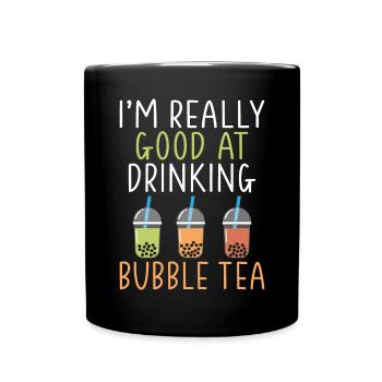 Bubble Tea Lover Cadeau - Mug uni - noir - Devant