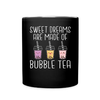 Bubble Tea Lover Cadeau - Mug uni - noir - Devant