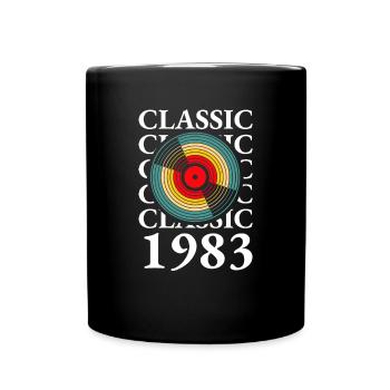 Classic Record 1983 Chemise 40e anniversaire - Mug uni - noir - Devant