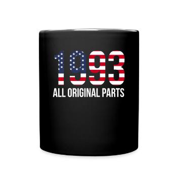 États-Unis Flag America Flag 1993 Shirt - Mug uni - noir - Devant