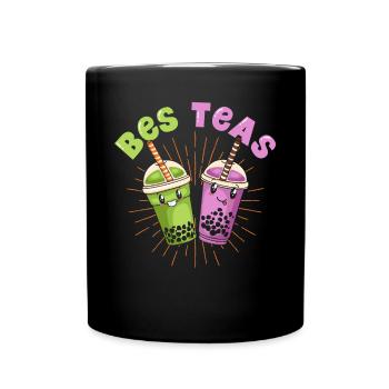 Bes Teas - Tasse einfarbig - Schwarz - Vorne