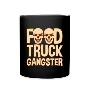 Food Truck Gangster 4 - Full Colour Mug - black - Front