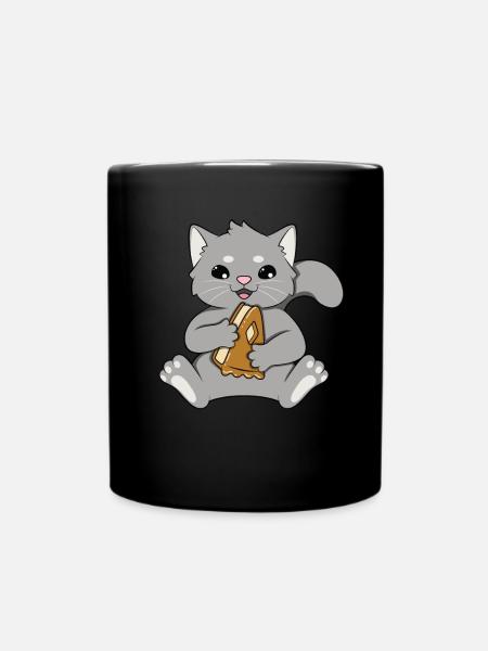 Apple pie - Full Colour Mug - black