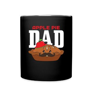 Apple pie - Full Colour Mug - black - Front