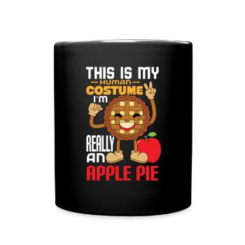 Apple pie - Full Colour Mug - black - Front