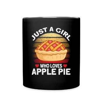 Apple pie - Full Colour Mug - black - Front