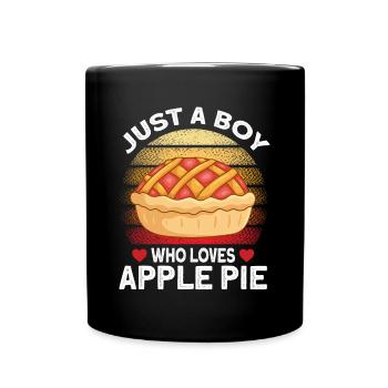 Apple pie - Full Colour Mug - black - Front