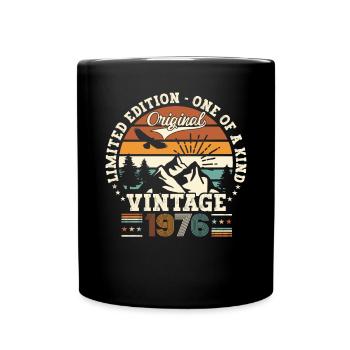 Vintage vintage 1976 46ème anniversaire cadeau homme - Mug uni - noir - Devant
