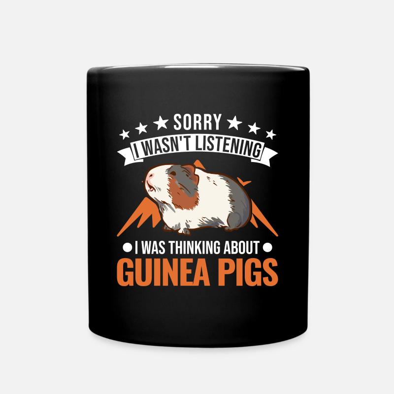 Cochon d’Inde Cadeau Cochon d’Inde - Mug uni - noir