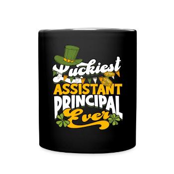 schulleiter stellvertretender schulleiter geschenk - Tasse einfarbig - Schwarz - Vorne