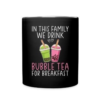 Bubble Tea Lover Cadeau - Mug uni - noir - Devant