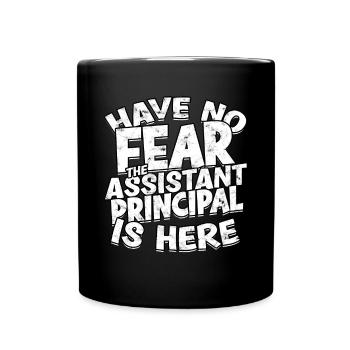schulleiter stellvertretender schulleiter geschenk - Tasse einfarbig - Schwarz - Vorne