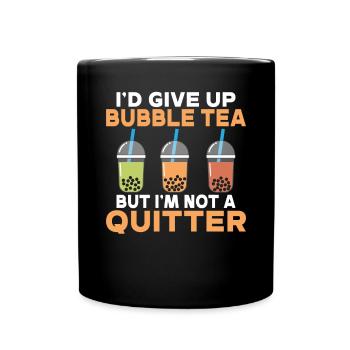 Bubble Tea Lover Cadeau - Mug uni - noir - Devant