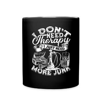 Antiques Antiques Antique Collector Antiques - Full Colour Mug - black - Front
