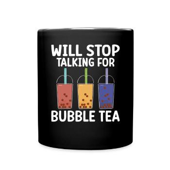 Bubble Tea Lover Cadeau - Mug uni - noir - Devant