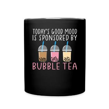 Bubble Tea Lover Cadeau - Mug uni - noir - Devant
