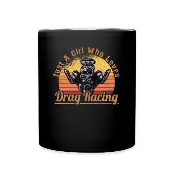 Racing Driver Racing Car Tuning Racing Motorsport - Full Colour Mug - black - Front