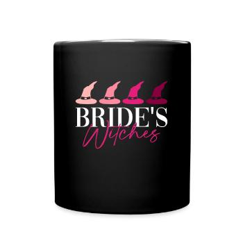 Brauthexen - Bachelorette Party Bride Squad - Full Colour Mug - black - Front
