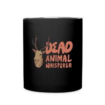 Präparator Design zum Ausstopfen von Tieren - Tasse einfarbig - Schwarz - Vorne