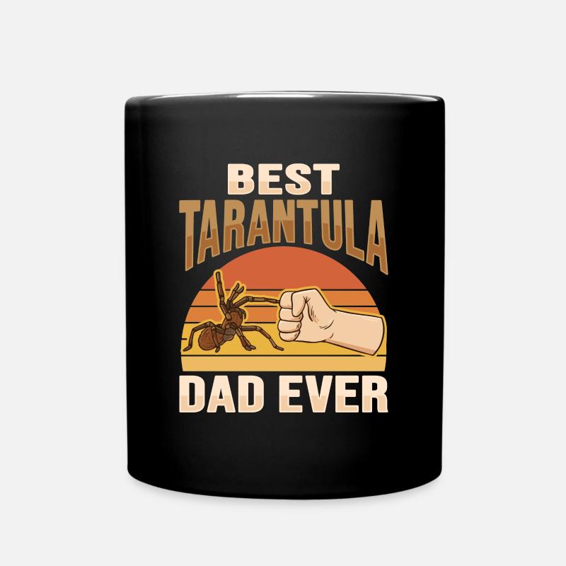 Vogelspinnen Terrarium Tarantel Papa - Tasse einfarbig - Schwarz