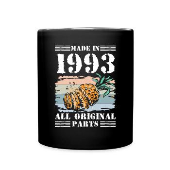Made In 1993 Shirt Gift - Full Colour Mug - black - Front