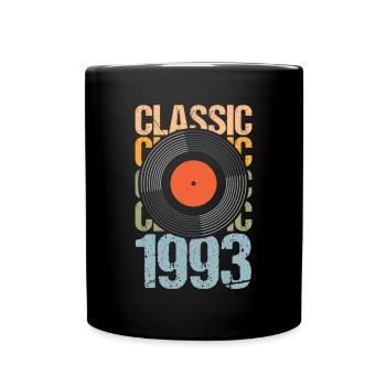 Record classique 1993 30e anniversaire - Mug uni - noir - Devant