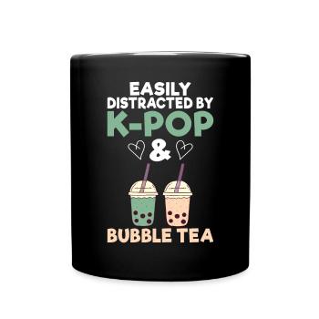 Bubble Tea Lover Cadeau - Mug uni - noir - Devant