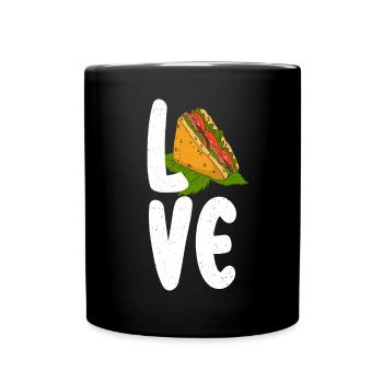 Cadeau d’amateur de sandwich - Mug uni - noir - Devant
