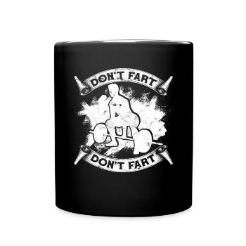 Deadlift Fitlochness Deadlift Gym - Mug uni - noir - Devant