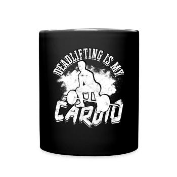 Deadlift Fitlochness Deadlift Gym - Mug uni - noir - Devant