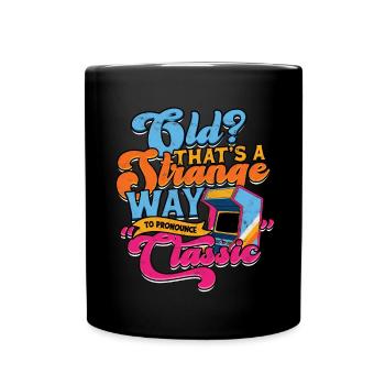 Retro Gamer Jeux vidéo Arcade Gaming Pinball Spike - Mug uni - noir - Devant