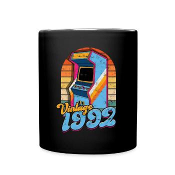 Retro Gamer Jeux vidéo Arcade Gaming Pinball Spike - Mug uni - noir - Devant