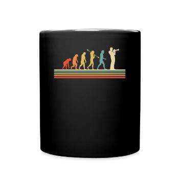 Trumpet Trumpet Player Trumpeter - Full Colour Mug - black - Front